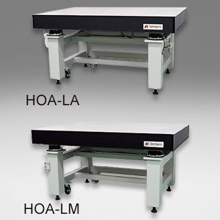 Large Vibration Isolation Systems with Aluminum Honeycomb Top