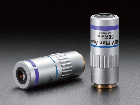 Near Ultra-violet (NUV) Objective Lenses