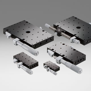 X Axis Long Travel Steel Extended Contact Slide Stages (TSD)